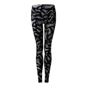 Lululemon Wunder Under Pant (Hi-Rise) Warp Ice Grey Black - Size 2
